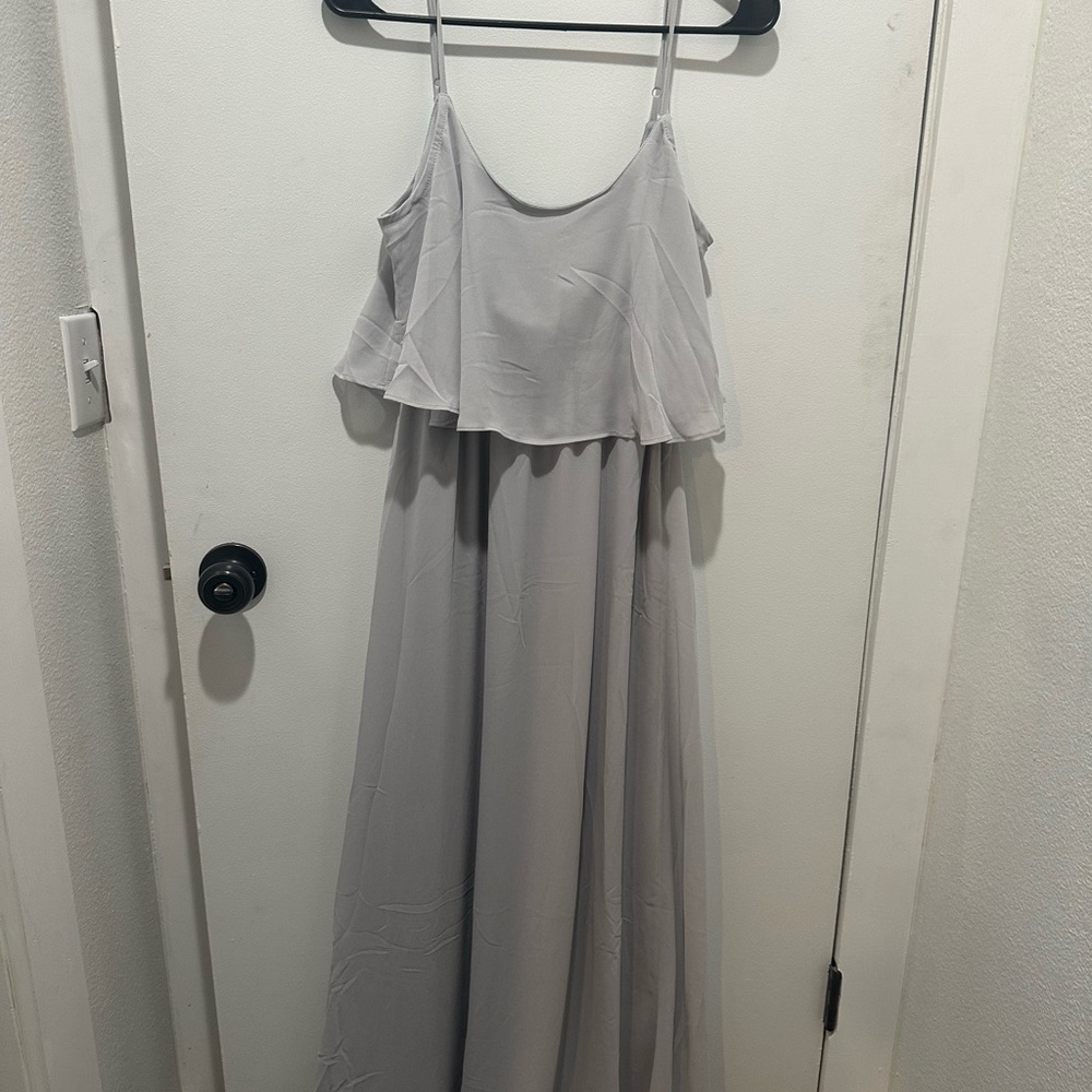 Elegant Gray Women's Dress